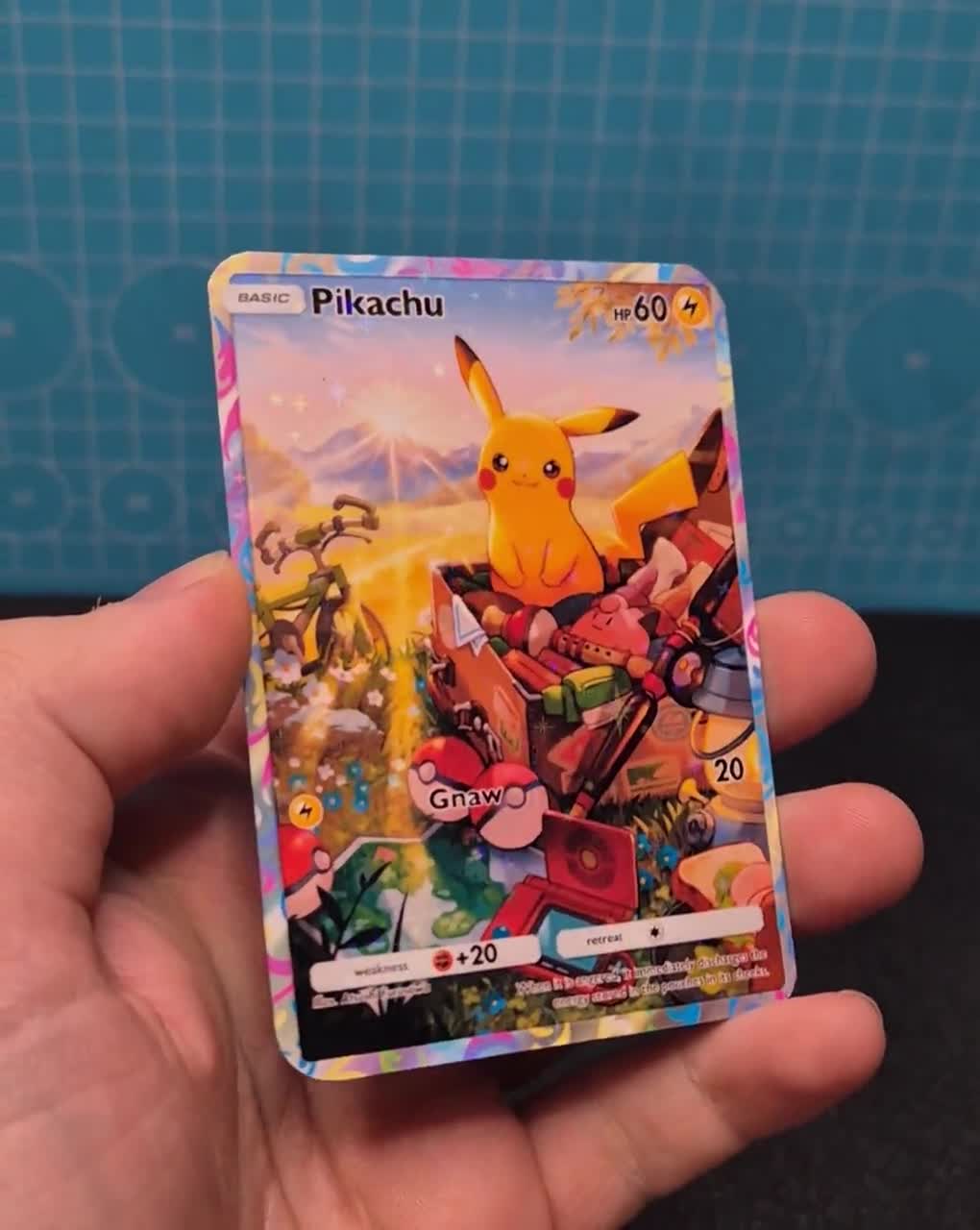Pikachu Promo-A 9 / Promo-A / Pokemon tcg quality custom Card Pikachu Promo-A 9 / Promo-A / Pokemon tcg quality custom Card