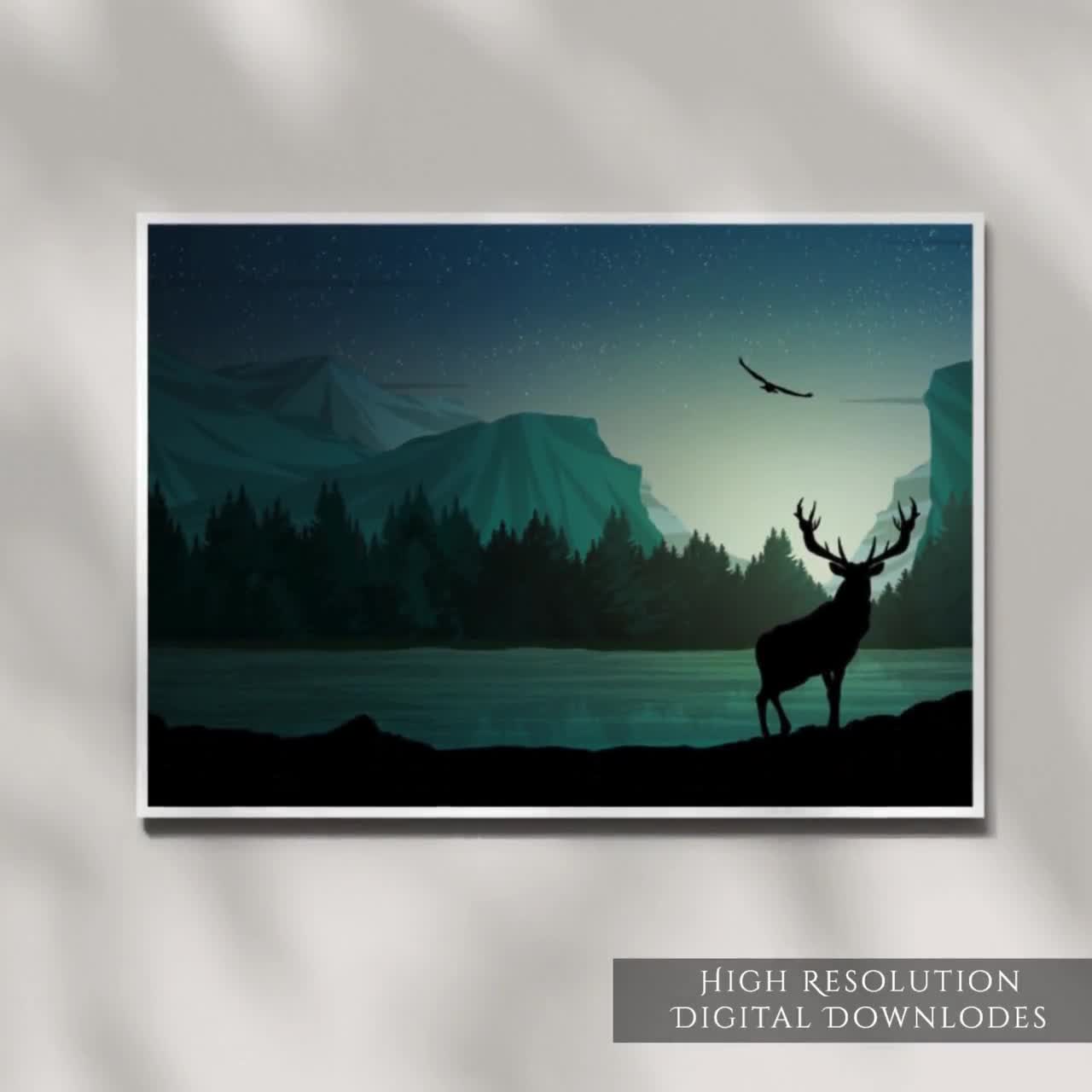 Terrasen, Throne of Glass wall art (Digital Download) video poster