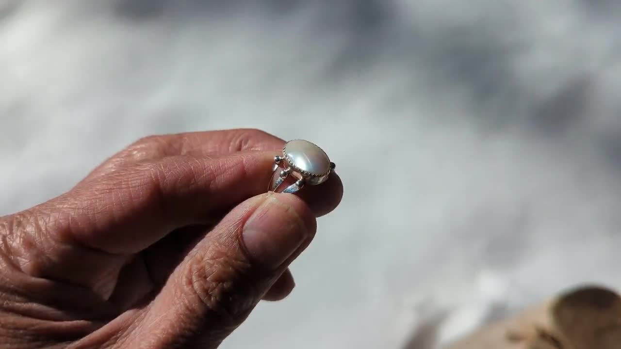 Native American Jewelry Navajo Women's Ring Sterling Silver