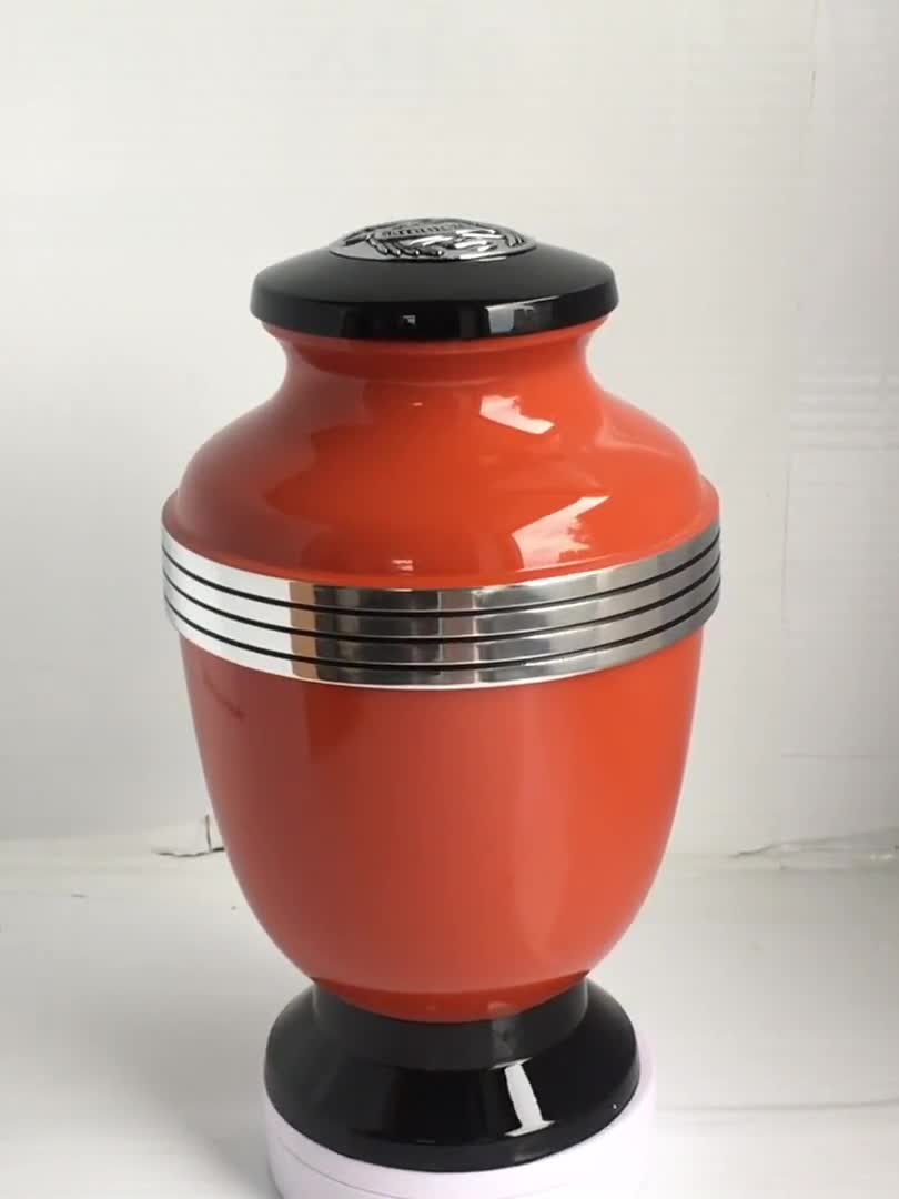 333 Biker Motorcycle Urn Orange Live to Ride Memorial - Etsy