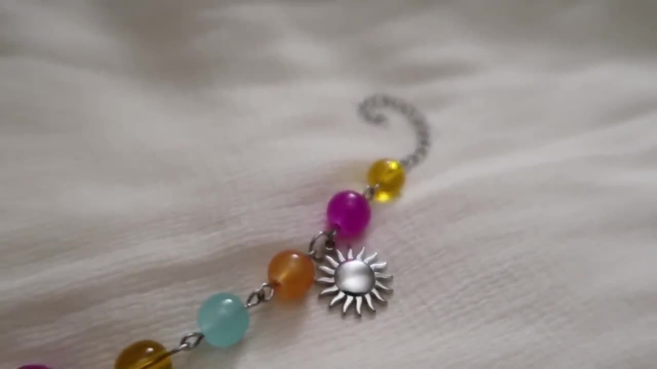 Zara Larsson Midnight Sun inspired Beaded Charm Bracelet video poster