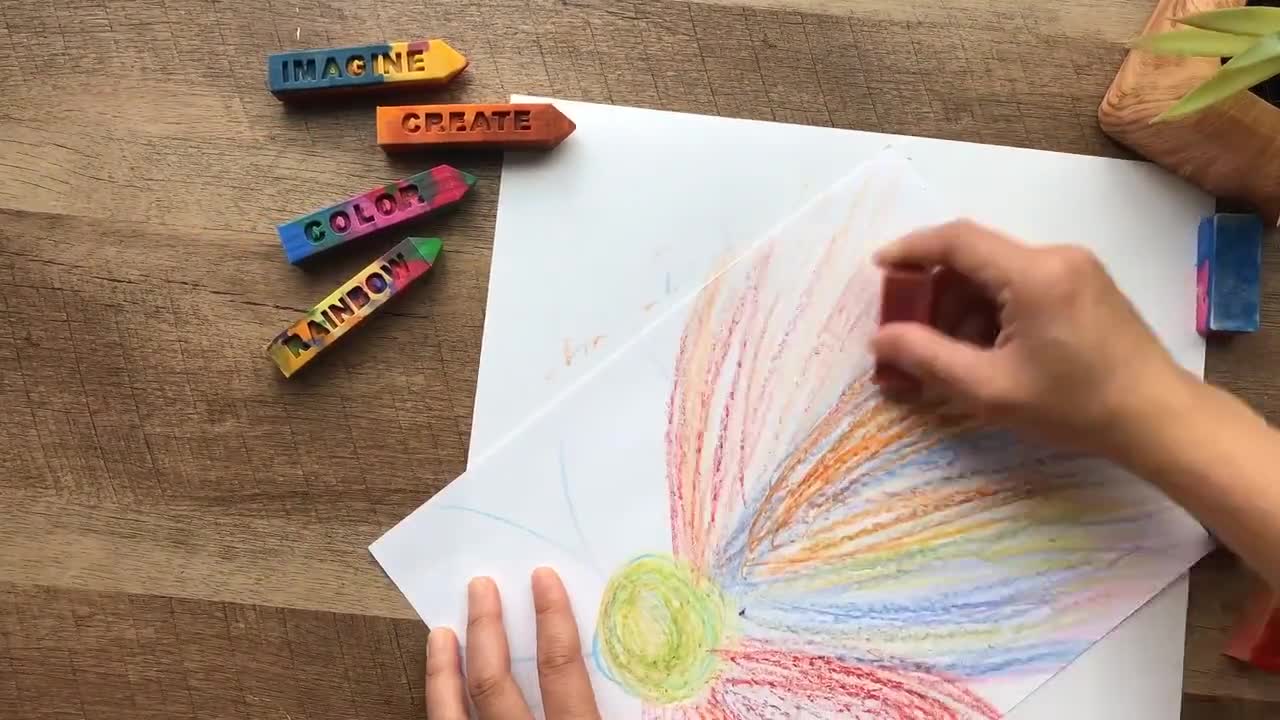 Personalized Oversized Crayons, Custom Crayon Packs