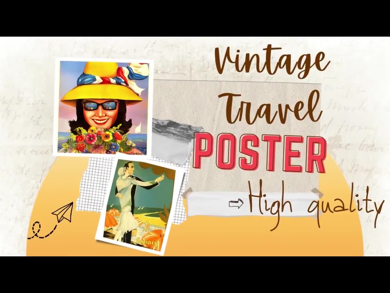 Juego de 8 pósteres de motocicletas vintage / Decoración de pared retro de carreras de motos video poster