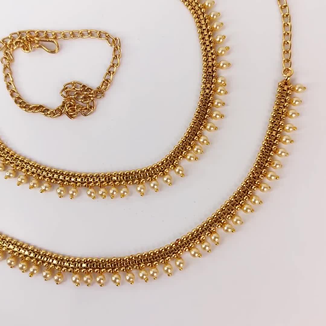 Waist Chain Gold Belt Sari Saree Belly Chain Jewelry Indian