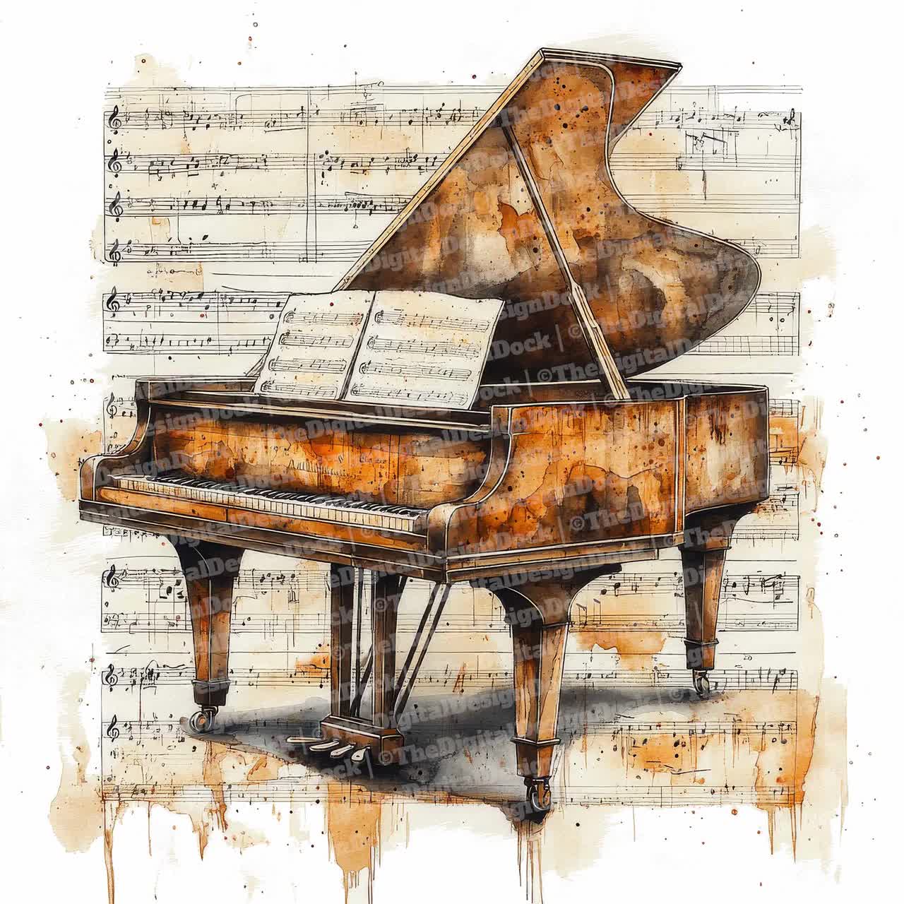 小澤一雄 (ozart)「PIANO PIANO PIANO」CARTOON Kazuo Ozawa 小澤一雄「PIANO PIANO PIANO」CARTOON｜Yahoo