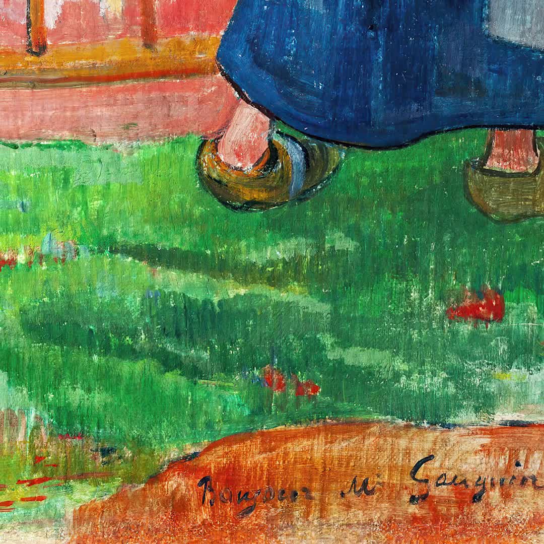 Paul Gauguin, Hello, Mr. Gauguin,canvas print,canvas art,canvas wall  art,large wall art,framed wall art,p593, image size:1080x1080