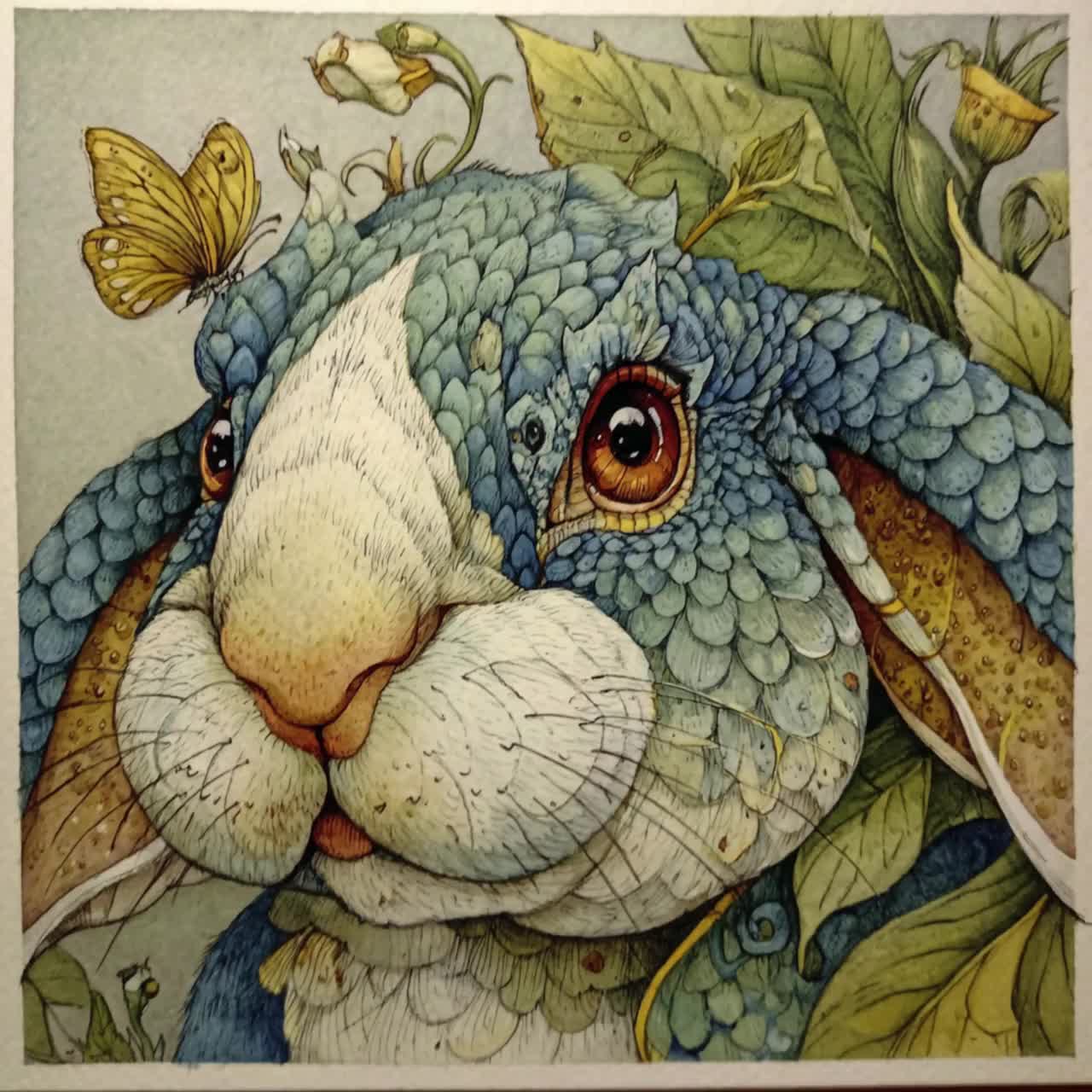幻想的で神秘的な生き物50種を水彩画で描いた作品集 ファンタジー動物