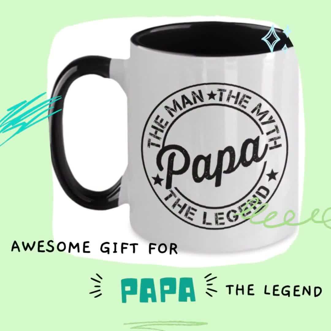 Papa The Man The Myth The Legend 15oz Mug - UntamedEgo LLC.