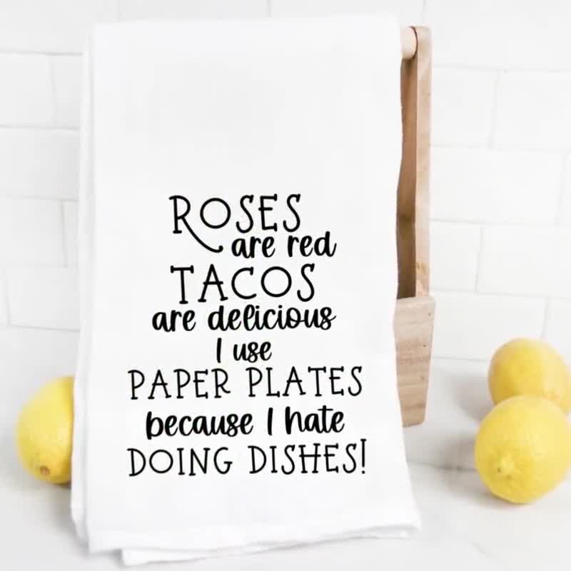 Funny Christmas Gift, Roses Are Red Tacos Are Delicious I Use