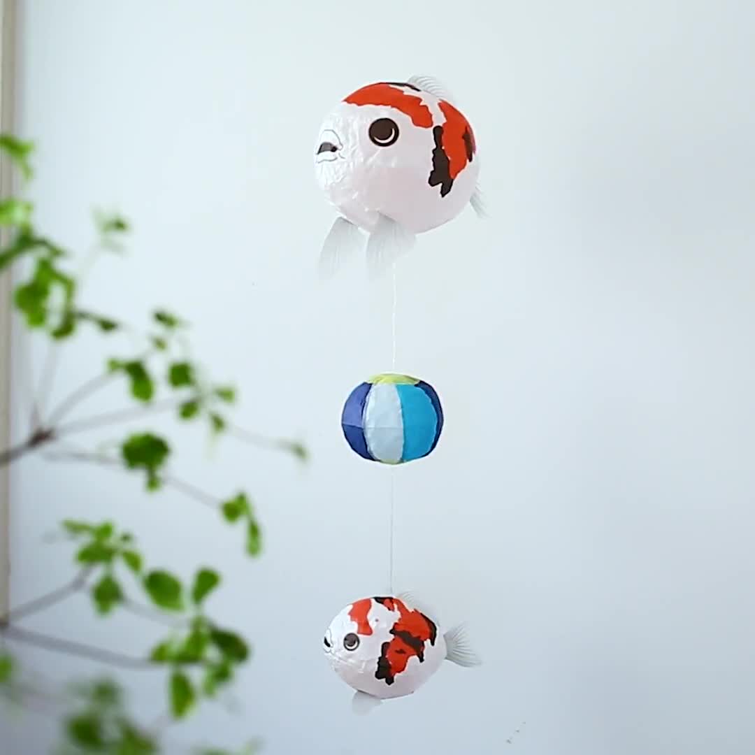 Kintsugi Kutani ​ Paper balloon design！ Japanese Paper Balloon