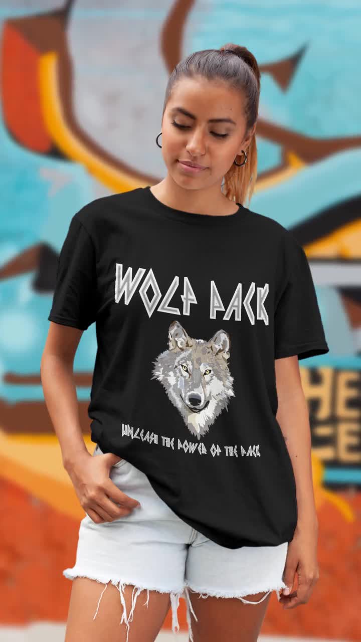 Wolf Pack Shirt - Unleash the Power of the Pack | Wolf Band Tee Family  Matching, Animal Lover Shirt, Wild Life