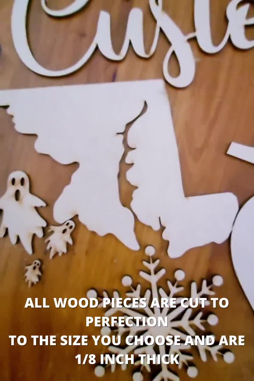 C Wood Shape, Letter Font, Unfinished Wood, Craft Cutout, Laser Cut,  Supply, Pieces, Blanks, For Crafts - Yahoo Shopping