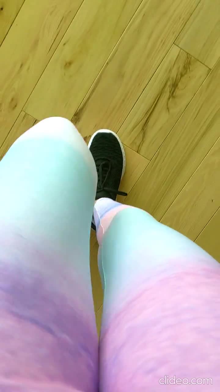 Pastel Ombre Yoga Leggings for Women, Unique Activewear, Denmark