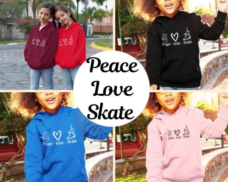 Kids 2025 skate hoodies