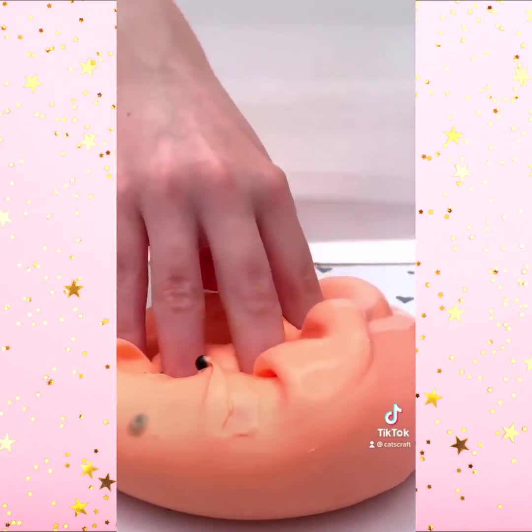 Thick Glossy Slime Berry Boba SCENTED ASMR Charm Fimos