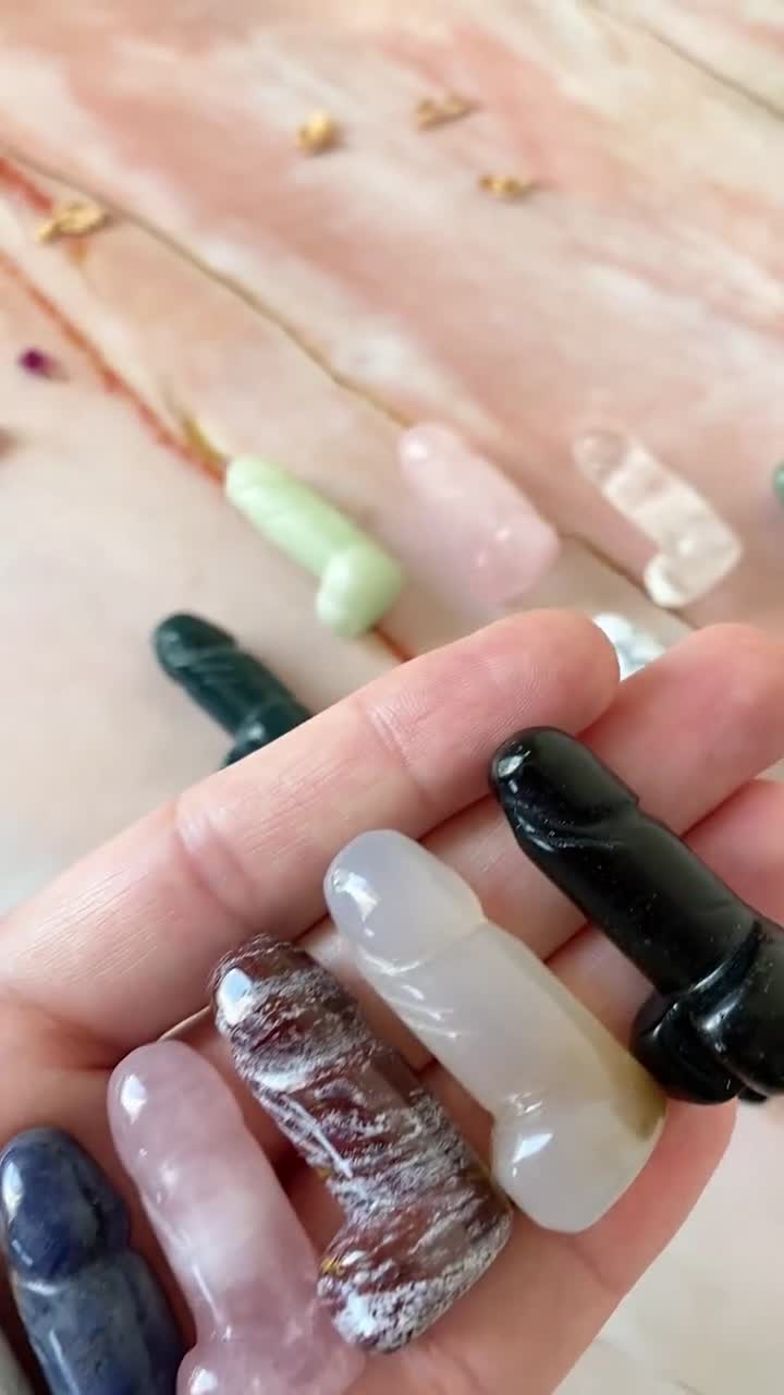 Small Crystal Penis | Mini Crystal Phallus | Penis Crystals | Natural  Stones | Carved Penis Gemstones | Miniature Penis Genital Crystals