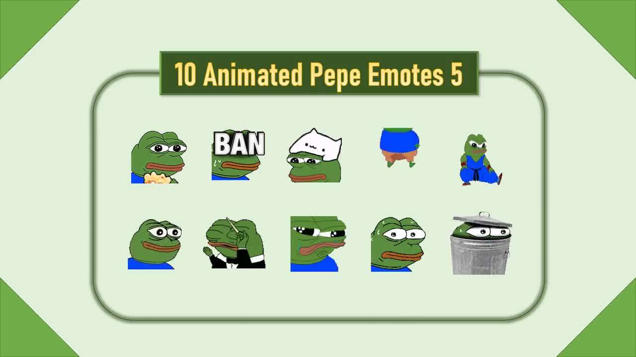 Sticker Maker - Twitch Emotes GIF (Pepe MEME)