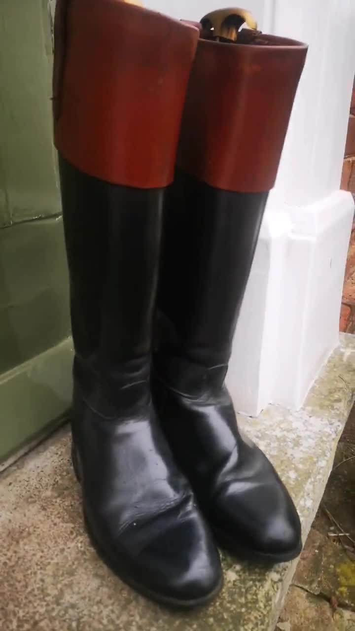 Mahogany topped hot sale riding boots