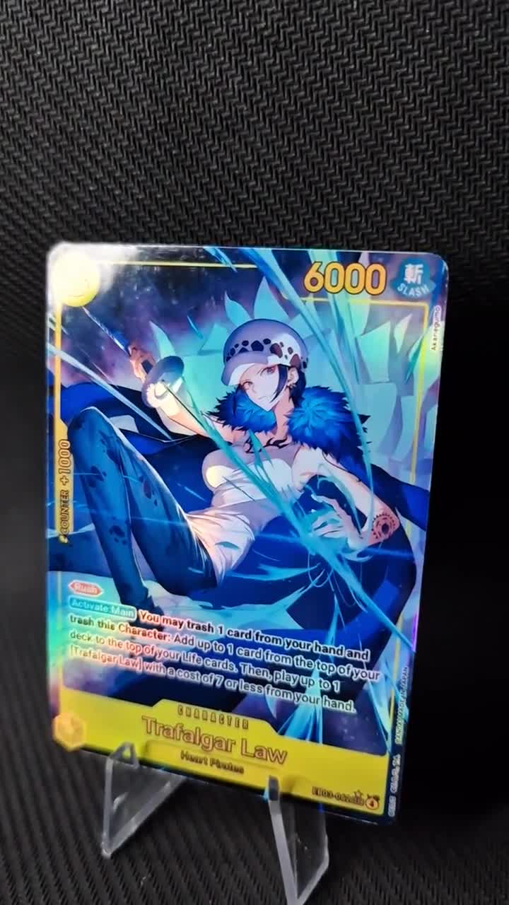 One Piece Proxy Card Holo - Trafalgar Law EB03-062 Character SEC