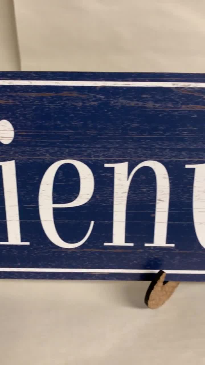 Bienvenidos Sign- Spanish Welcome Sign - Etsy