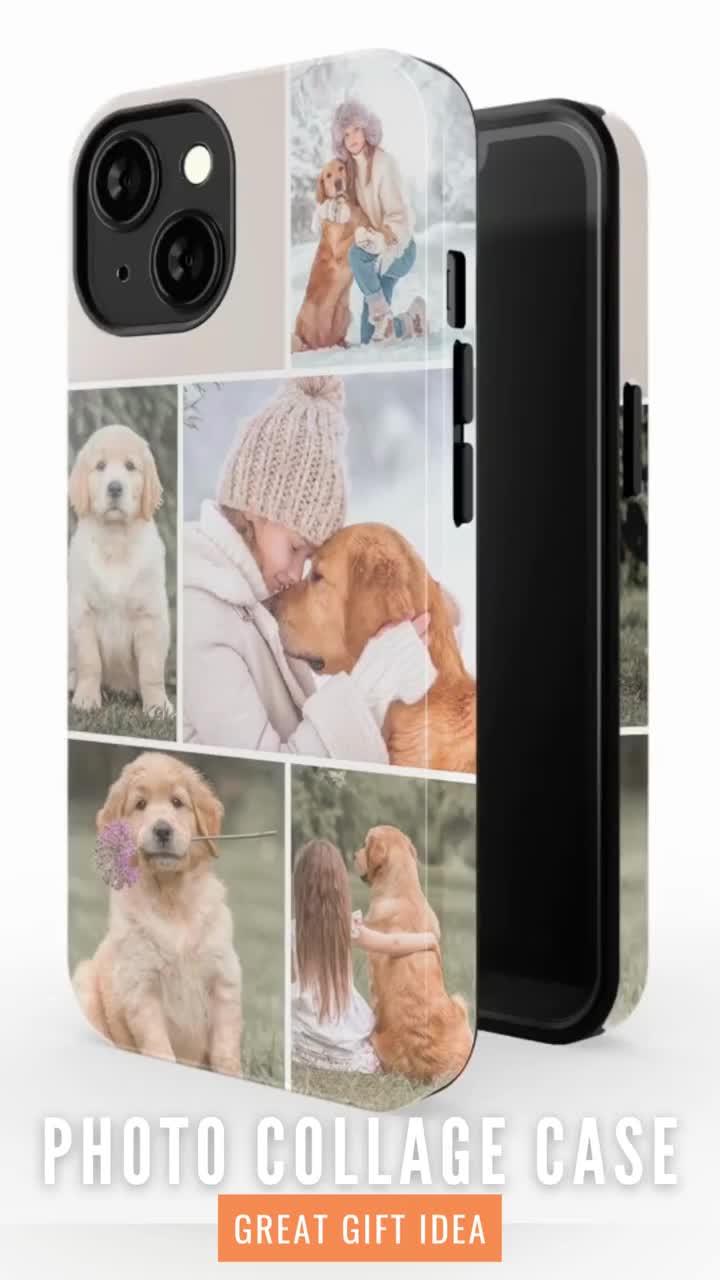 Funda de teléfono personalizada para iPhone 11 Pro Max personalizada con  collage de múltiples imágenes, fundas resistentes a los arañazos, a los