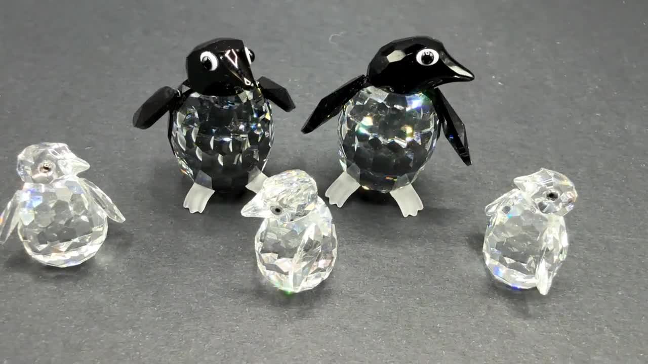 Swarovski – Penguin Family - Etsy