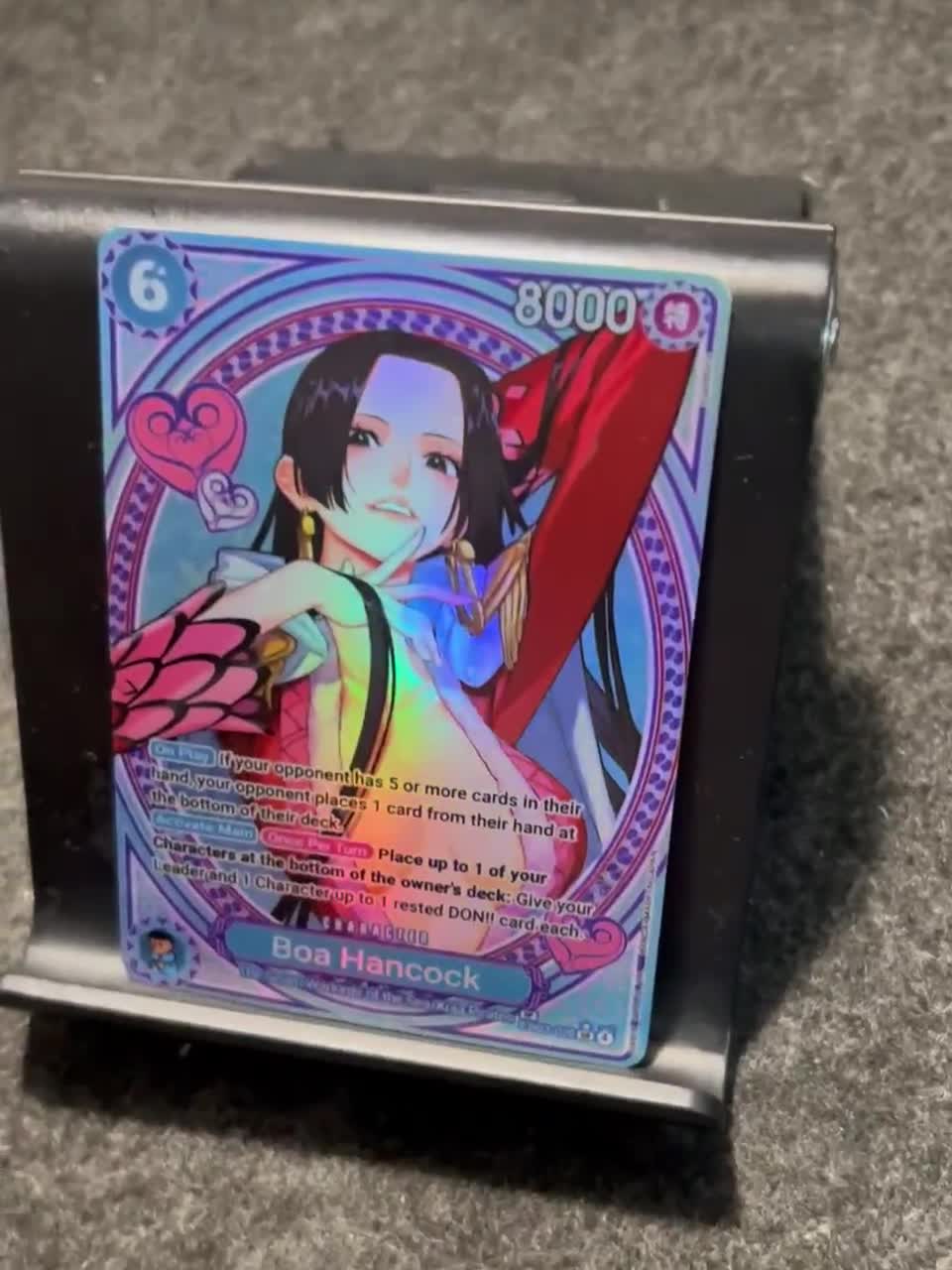 Boa Hancock EB03-026 Special Art (SP) - Proxy Card Holografic of