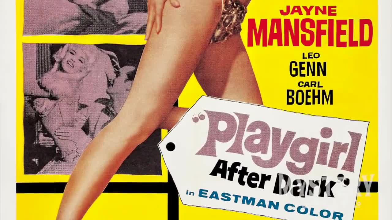 Playgirl After Dark 1961 Vintage Jayne Mansfield Crime Sexploitation Movie  Poster / Wall Decor Art Print #54