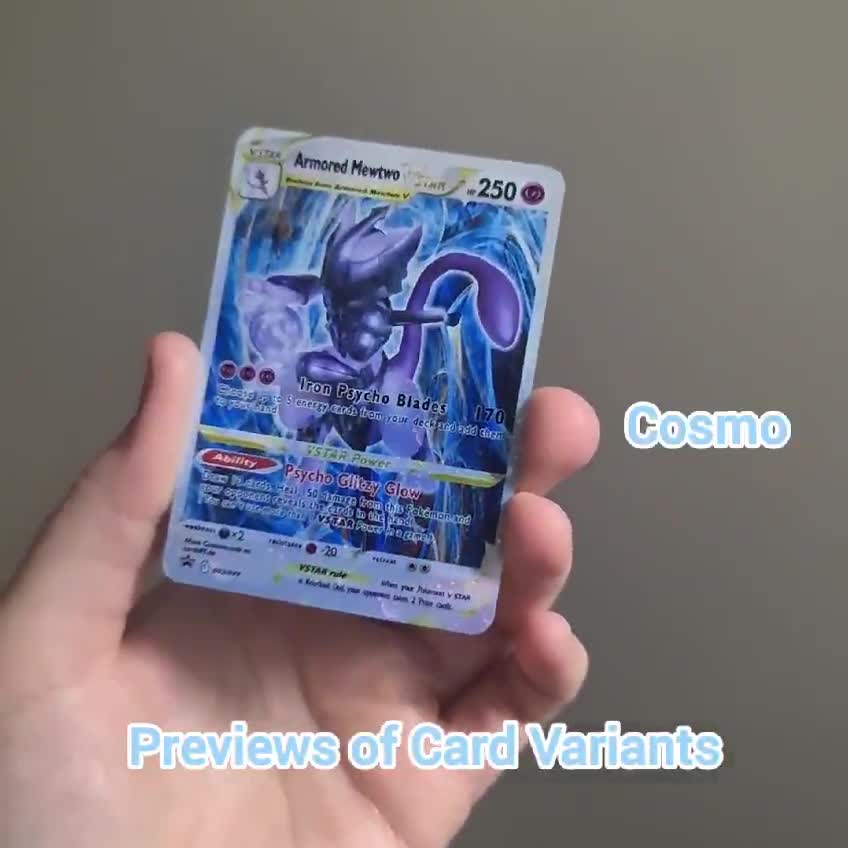 Shadow Mew Gx Custom Pokemon Card Hand Made Proxy Premium Quality