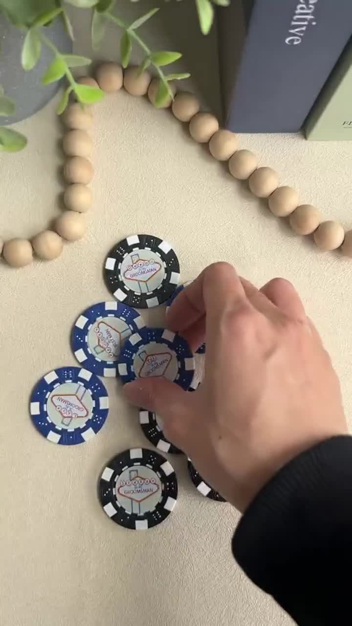 Crafts Using Poker Chips Lucky Casino Poker Coin Chip Bag... Angel