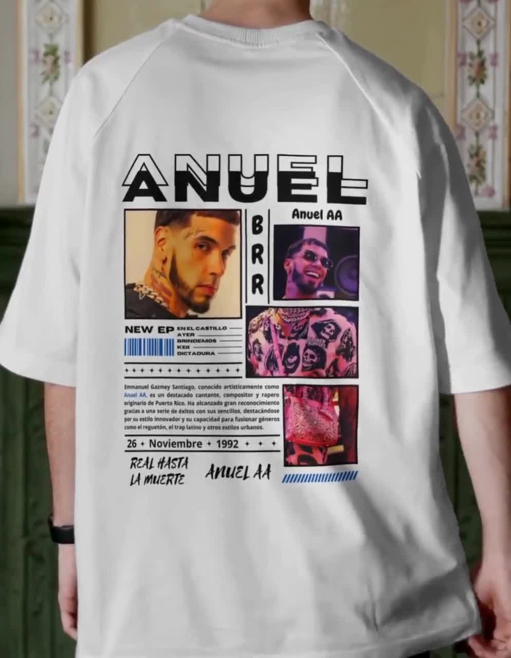 Camisetas Personalizadas Playeras De Anuel Aa Para Año Playeras