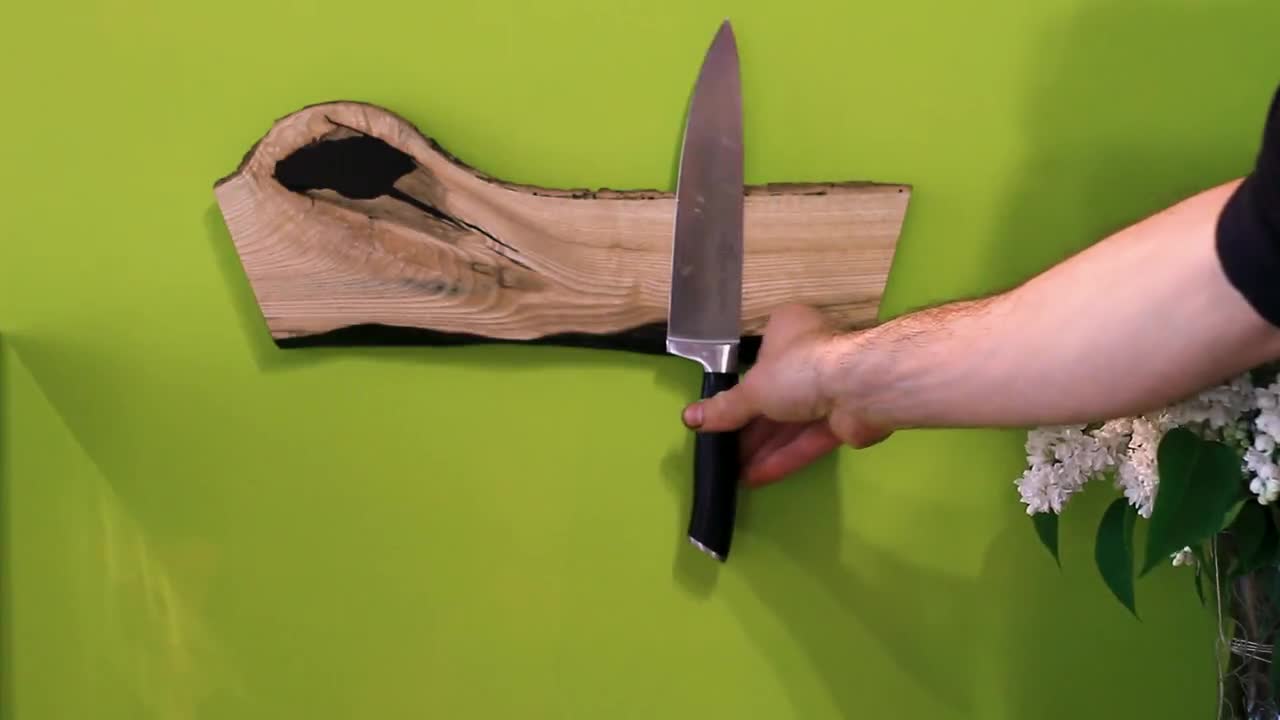 15.5 Magnetic Knife Holder, Porte-couteaux aimanté
