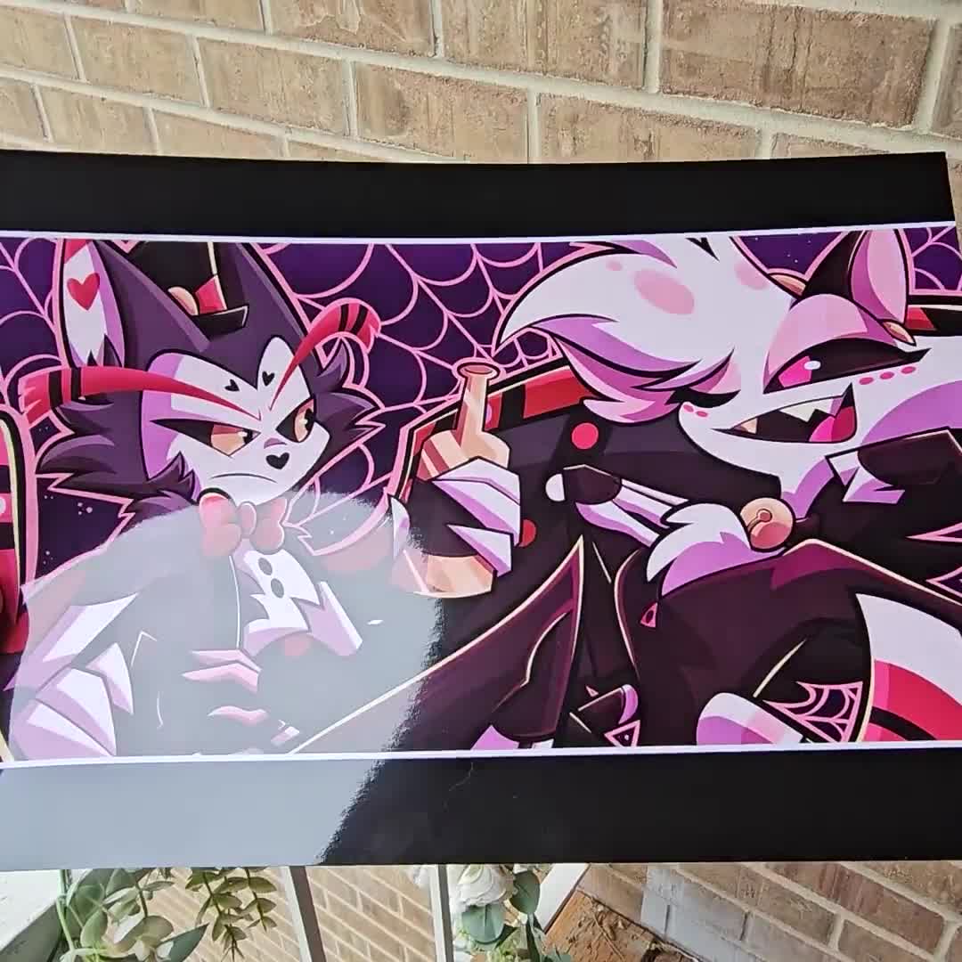 Hazbin Hotel- ALASTOR 光沢ポスター [11x16インチ] - Etsy 日本