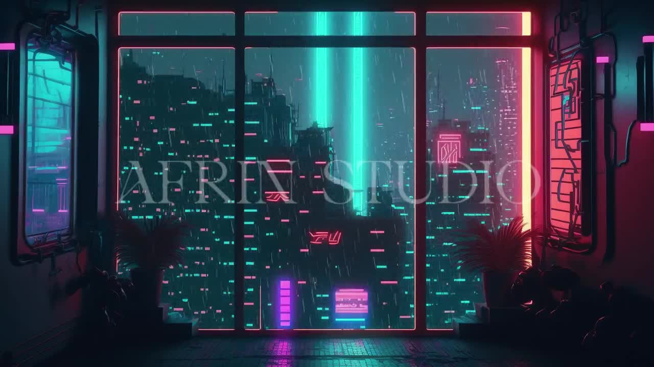 Cyberpunk Anime Girl Desktop Wallpaper, Neon Aesthetic Digital Art, Instant  Download for Computer Customization, Perfect Gift for Geeks