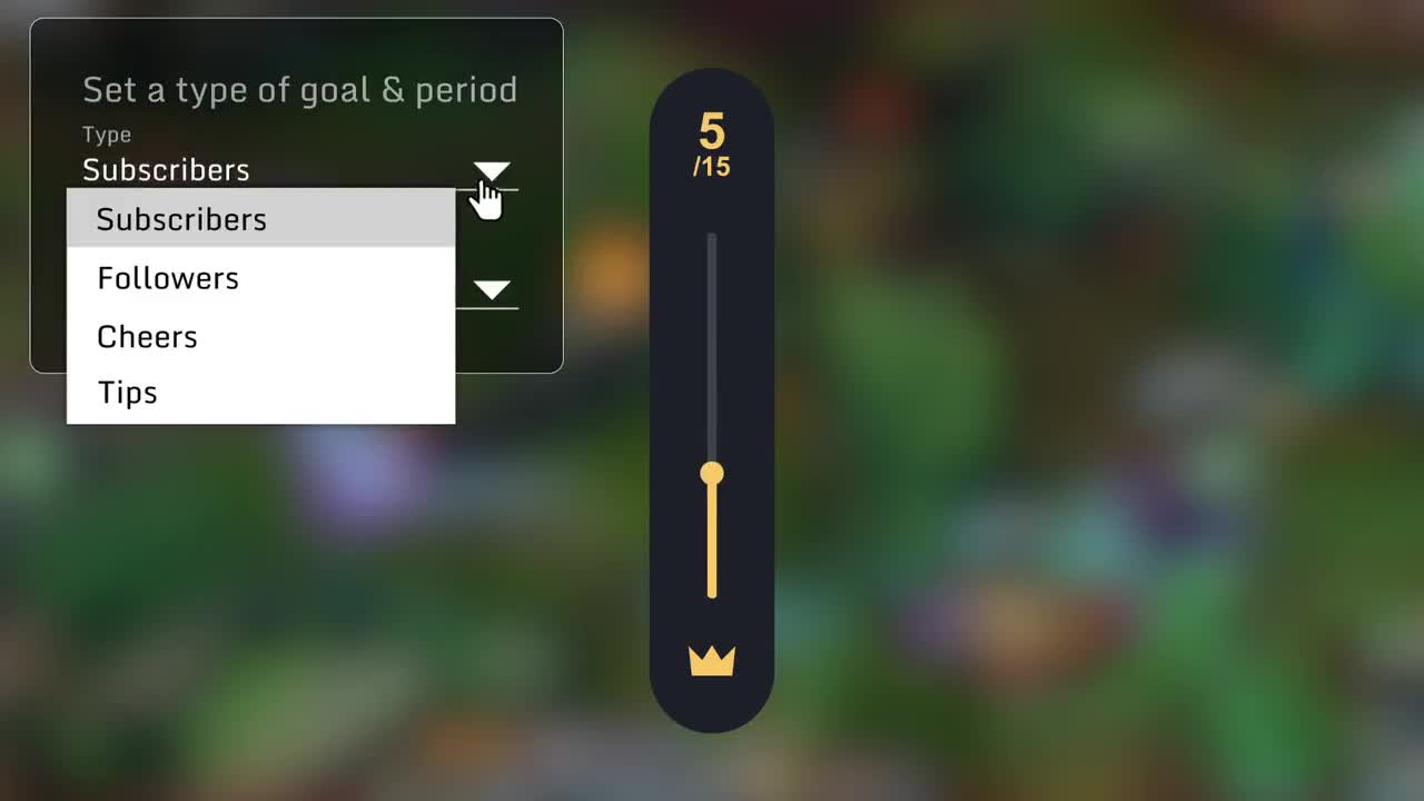 Twitch Goals Widget | Twitch Sub Goal | Sub/Follower/Tips/Cheer | Custom Stream Overlay | Donation Widget | Streamer | StreamElements video poster