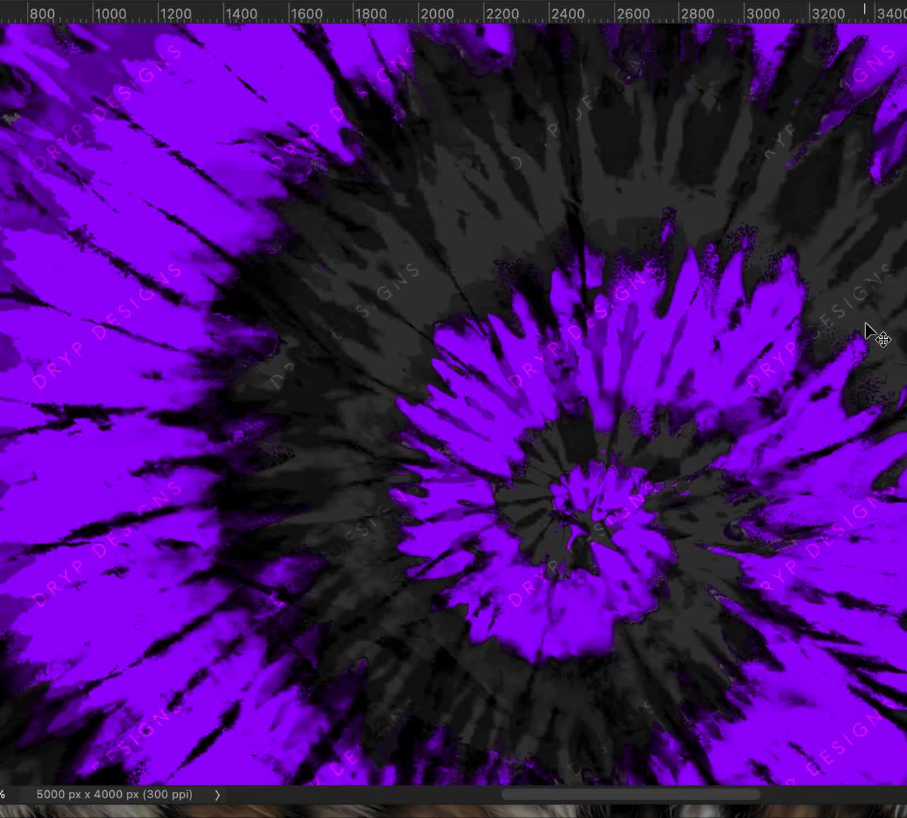 Pink Black Tiedye Swirl Digital Paper Background Pattern Instant