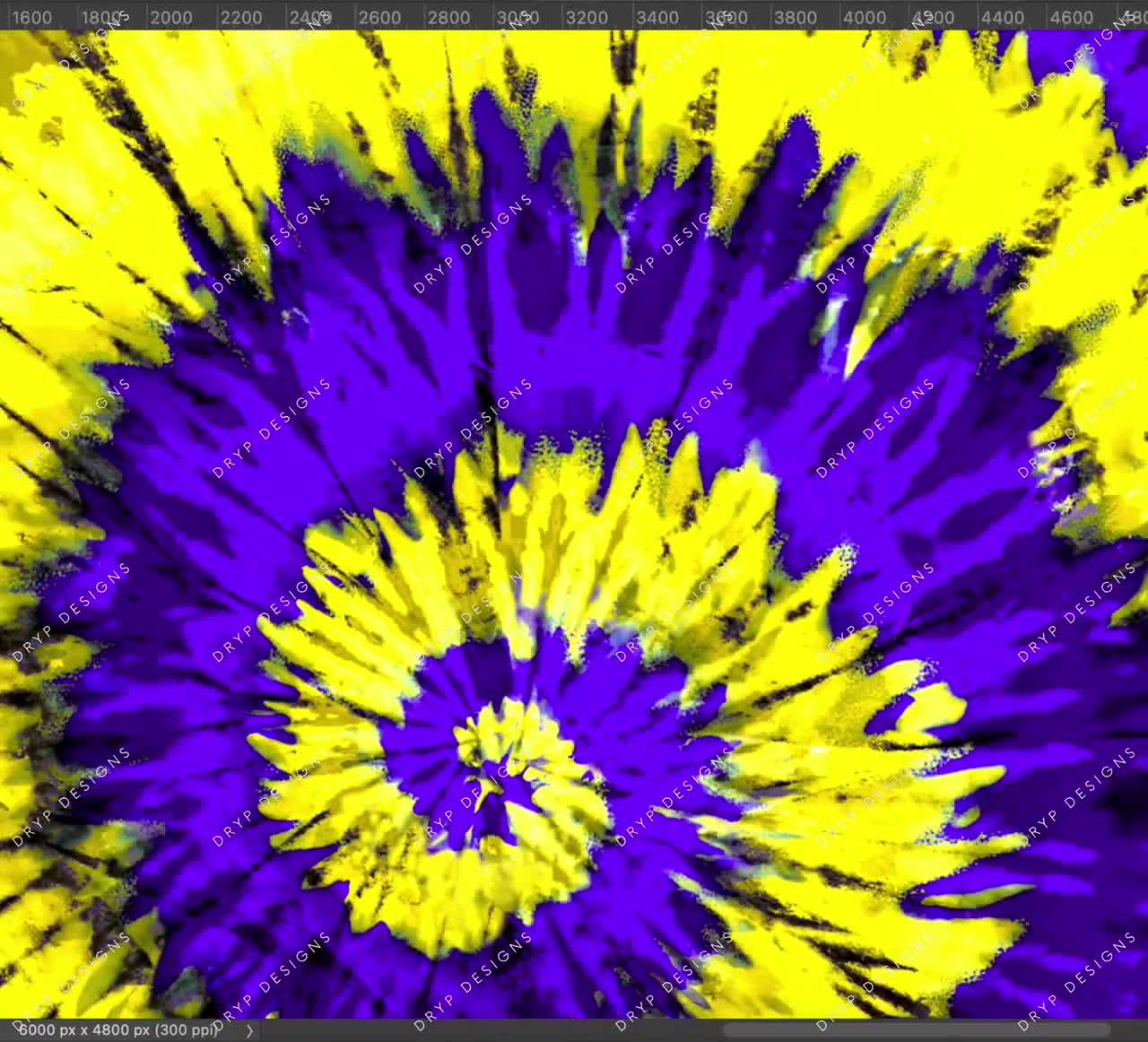 Buy Innovative Designs tie dye sketchbook set yellow purple combo