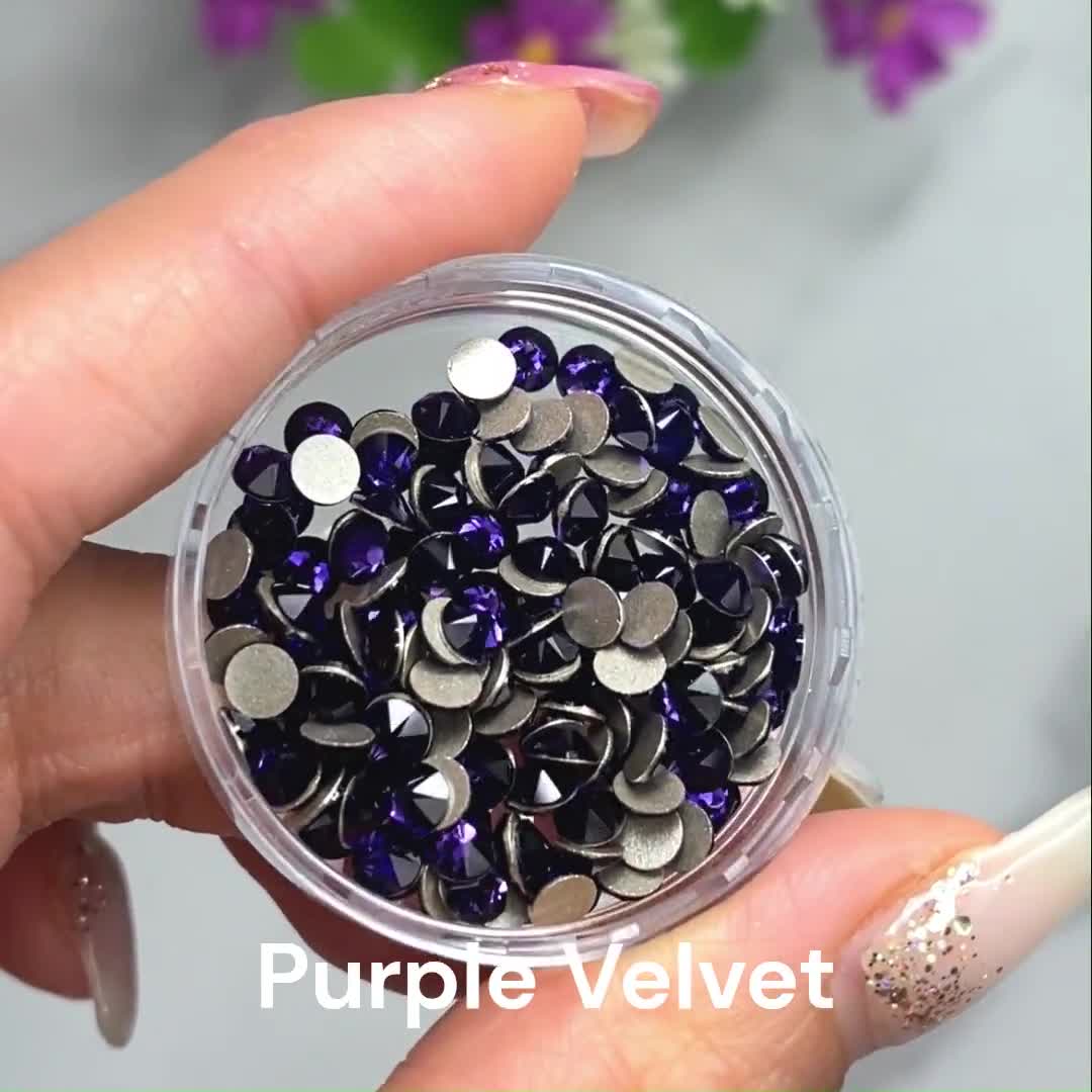 Purple Velvet (277) Swarovski 2088 XIRIUS 20ss Crystal Flatbacks