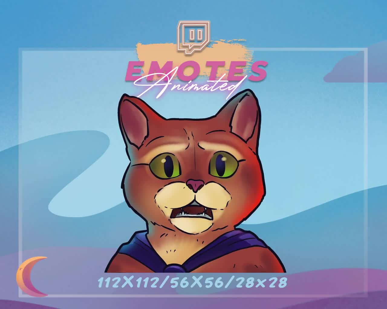 Animated Puss in Boots 2 Emote - Twitch Meme Emote | Cat GIF | Kawaii GIF |  Custom emotes