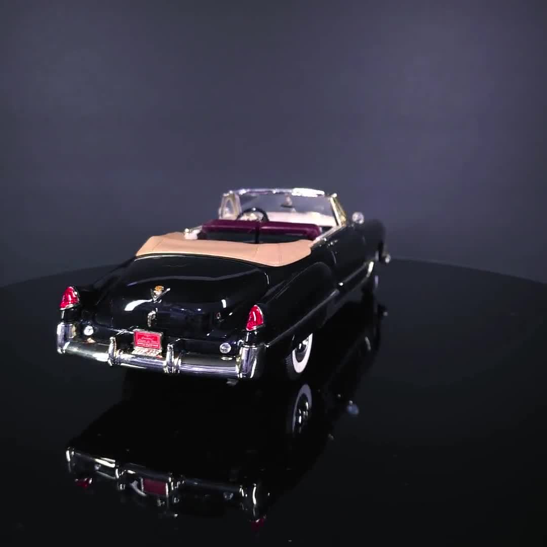 1949 Cadillac Coupe De Ville Black Diecast Model Toy by Road