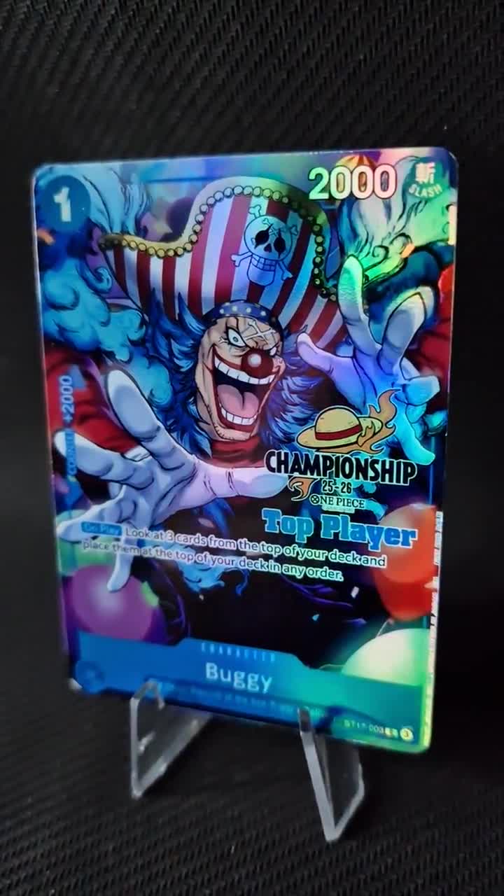 One Piece Proxy Card Holo - Buggy ST17-003 Character Championship