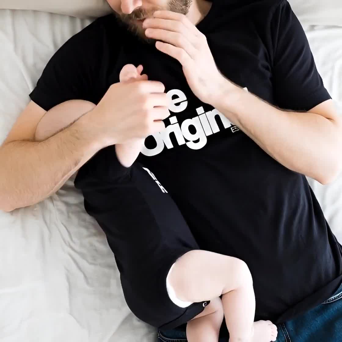 The Original the Remix Shirts Father Son Matching Look Mother