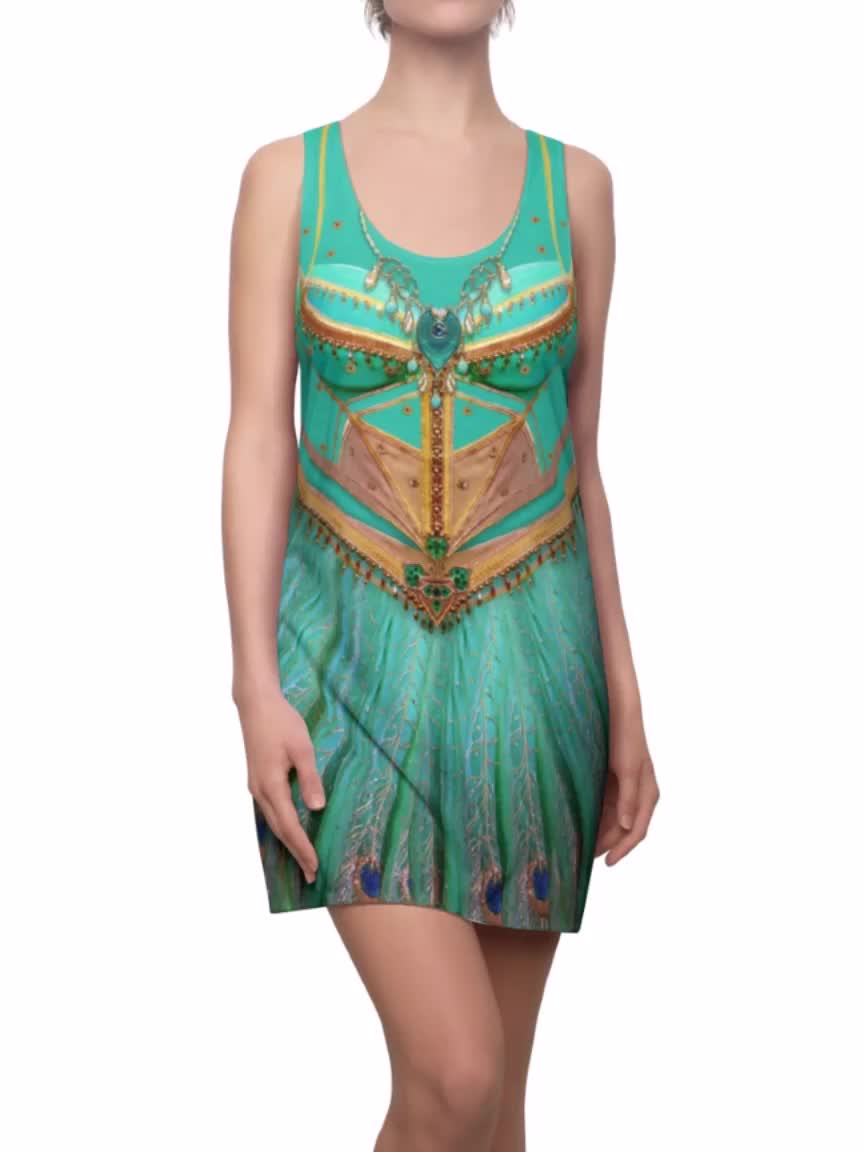 open lace back dress Amazon.com: Disney Princess Jasmine Aladdin Deluxe Girls' Costume, Teal :  Clothing, Shoes & Jewelry