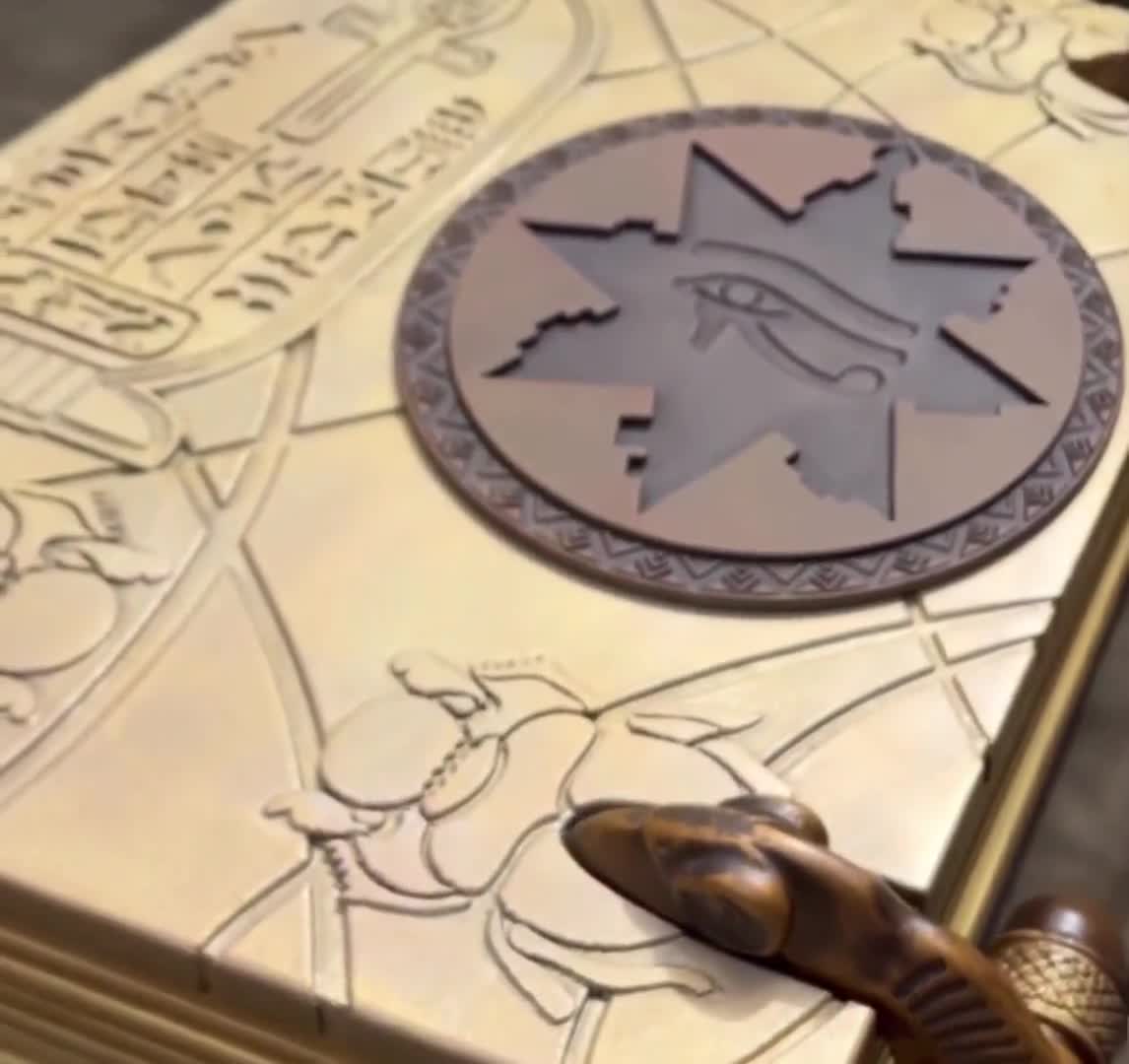 アモン・ラーの書 ミイラの邪悪な小道具レプリカ、古代エジプトの収集