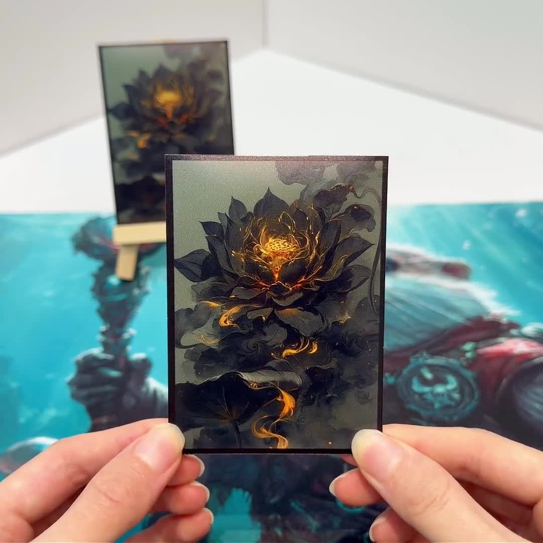 mtg black lotus card sleeves Black Lotus MTG Card Sleeves