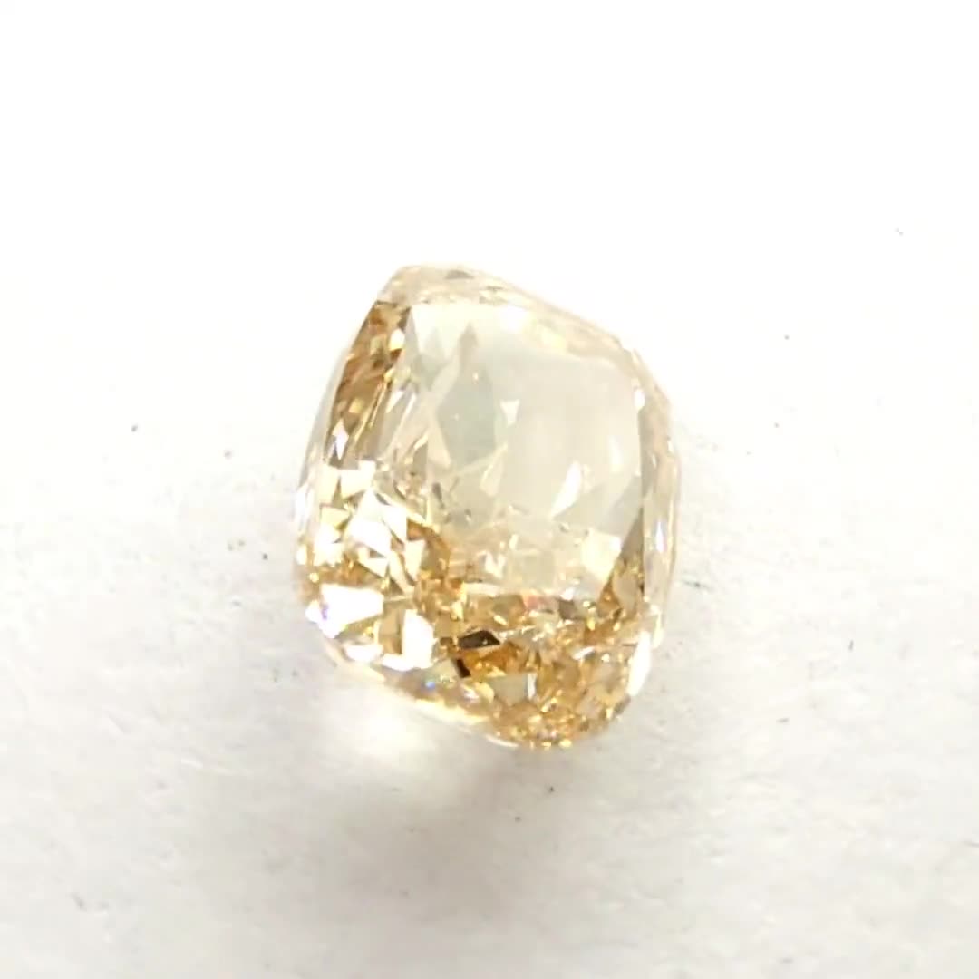 1.03ct Fancy Brownish Orangy Yellow Diamond VS1 GIA Certified