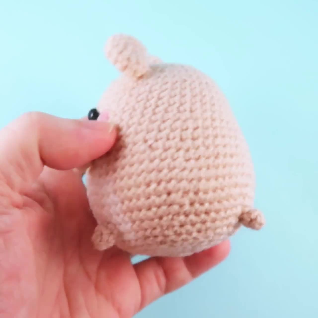 ハムスターのかぎ針編みパターン - DIYやギフトに最適なあみぐるみ