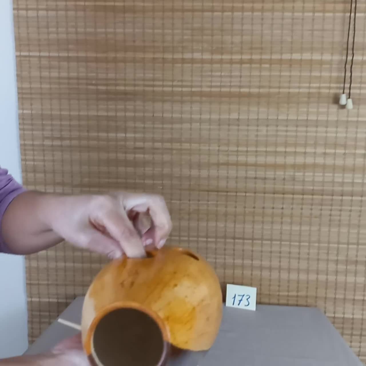 天然ひょうたんギロ：スティック付きラテン打楽器 - Etsy 日本