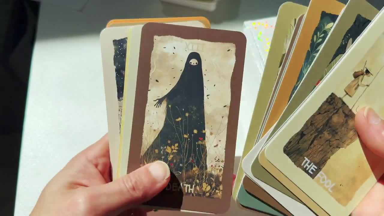 Wistful Whisper Tarot Card: 78-card Mystical Divination Tool