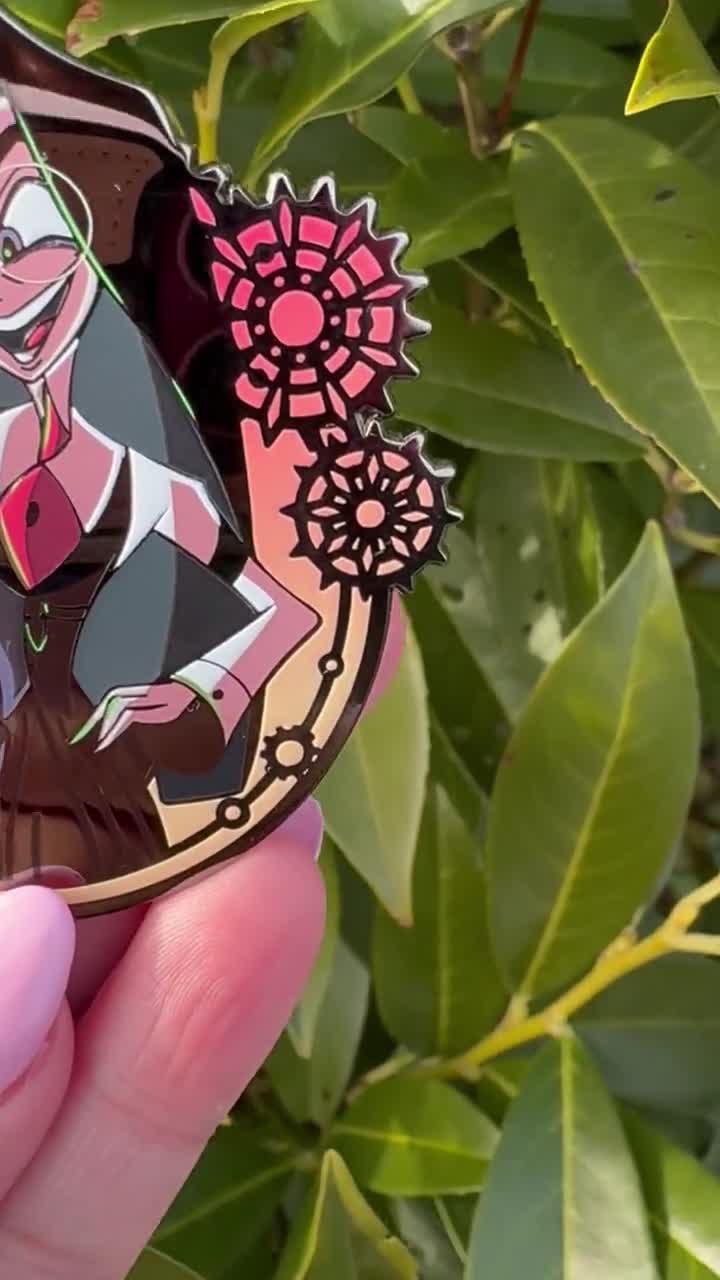 Midnight Oil Sir Pentious Hazbin Hotel Enamel Pin - Etsy